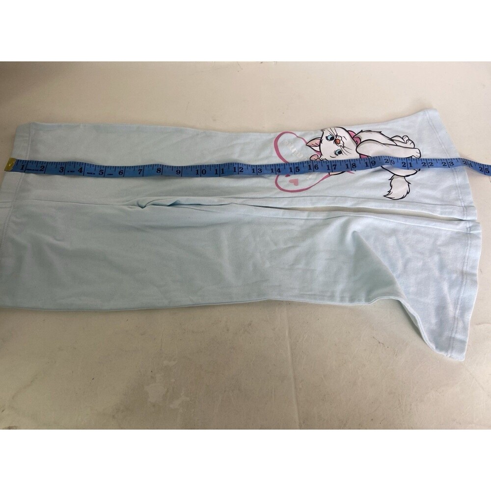 Disney The Aristocats Marie Blue Flared Pull On Leggings Pants Girls Size 4 - Picture 6 of 7